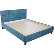 Pat Soft Tapitat 160 x 200 Albastru Pat Soft Tapitat 160 x 200 Albastru